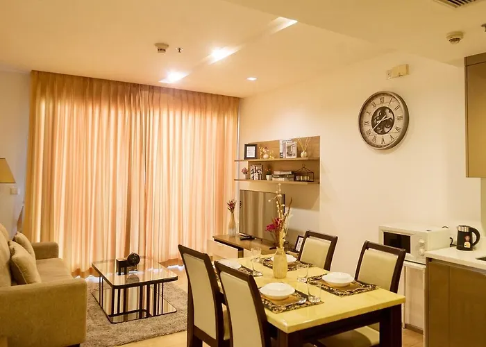 Spacious 2br - 5 Min Bts Thonglor 公寓 曼谷